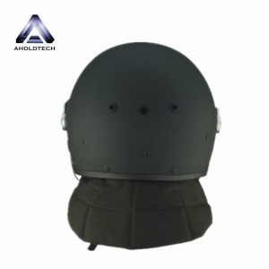 Europejski styl wypukły wizjer policyjny wojskowy kask pełnotwarzowy ABS + PC kask przeciw zamieszkom ATPRH-E05