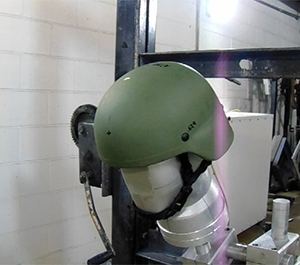 ECH Level III Ballistic <br/> Helmet Tested in H.P. White