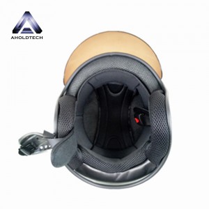 Целосна безбедност на лице ABS+PC Сообраќаен мотоцикл полициски шлем со визир ATPMH-03