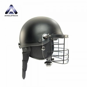 หมวกกันน็อคตำรวจเต็มหน้า ABS + PC Anti Riot Helmet ATPRH-R11