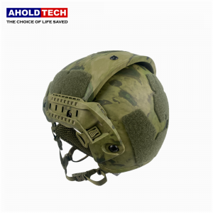 Aholdtech ATBH-AF-A02-FG NIJ IIIA 3A Tactische Ballistische Casco High Cut Kogelvrije Helm voor Legerpolitie