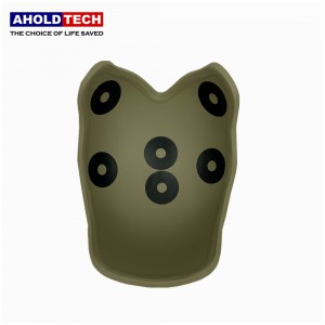 Aholdtech ATBH-FBA-S1-TAN NIJ IIIA 3A Low Profile Ballistic Applique for Bulletproof Helmet for Army Police