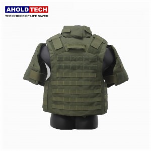 Aholdtech Amddiffyniad Llawn Bulletproof Vest NIJ Lefel IIIA ATBV-F01-OD