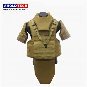 Áo chống đạn bảo vệ toàn diện Aholdtech NIJ Cấp IIIA ATBV-F01-TAN