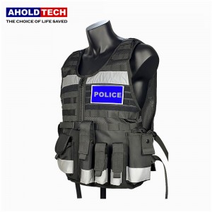 Aholdtech Tactical Bulletproof aṣọ awọleke NIJ Ipele IIIA ATBV-T05
