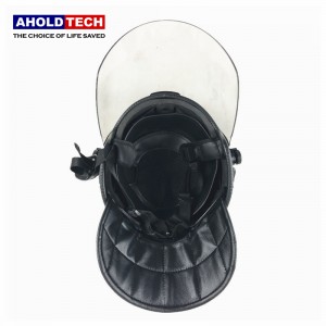 European style na Convex Visor Police Army Full Face ABS+PC Anti Riot Helmet ATPRH-E03