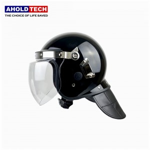 Convex Visor Tub Ceev Xwm Lub ntsej muag ABS + PC Anti Riot Helmet ATPRH-R03
