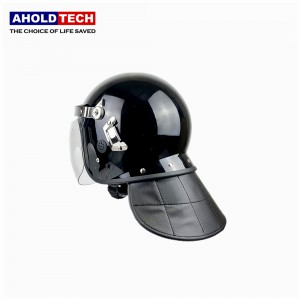 Convex Visor Police Full Face ABS+PC Anti Riot Helmet ATPRH-R03