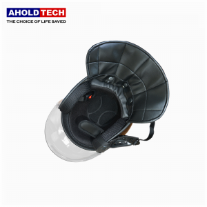 Convex Visor Police Full Face ABS + PC Anti Riot Helm ATPRH-R03