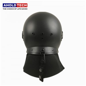 Polîsê Convex Visor Full Face ABS+PC Anti Riot Helmet ATPRH-R04