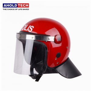 Malezia Convex Visor Polisy Full Face ABS+PC Anti Riot Helmet ATPRH-R07