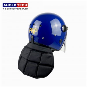 ប៉ូលីវីស្គីរាងប៉ោងពេញមុខ ABS+PC Anti Riot Helmet ATPRH-R08