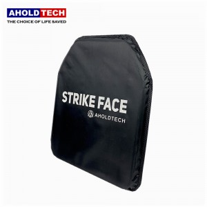Aholdtech 3APS01-ME 10X12 NIJ IIIA 3A Plataichean bog Bulletproof Vest Ballistic Bulletproof Backpack Ballistic Plate