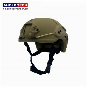 Aholdtech ATBH-M01-S01 NIJ IIIA 3A Tactical Ballistic MICH 2001 Capacete à prova de balas de corte alto para polícia do exército