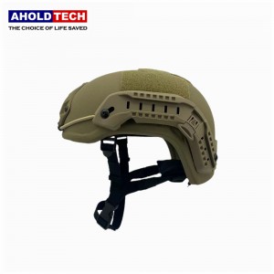 Aholdtech ATBH-M01-S01 NIJ IIIA 3A Taktike balistike MICH 2001 Helmetë antiplumb me prerje të lartë për policinë e ushtrisë