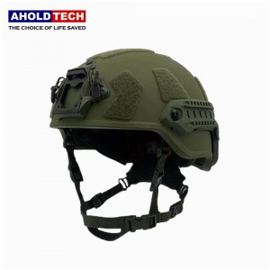 Aholdtech ATBH-FST-P02-RG NIJ IIIA 3A 戦術弾道高速監視ミッドカット防弾ヘルメット陸軍警察用