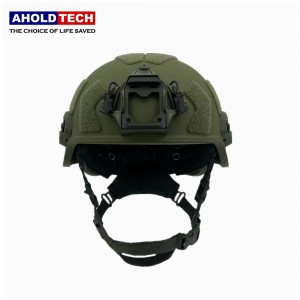 Aholdtech ATBH-FST-P02-RG NIJ IIIA 3A Taktesch Ballistesch FAST SENTRY Mid Cut Bulletproof Helm fir Arméi Police