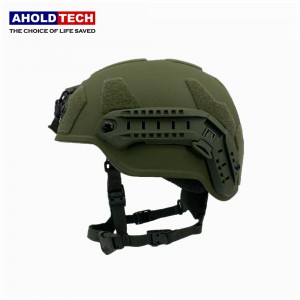 Aholdtech ATBH-FST-P02-RG NIJ IIIA 3A Balistik Taktikal FAST SENTRY Helmet Kalis Peluru Mid Cut untuk Polis Tentera