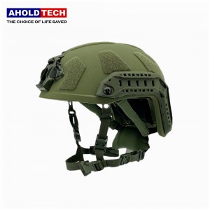 Aholdtech ATBH-FSF-P02-RG NIJ IIIA 3A Tactical Ballistic FAST SF High Cut Bulletproof Helmet maka ndị uwe ojii agha.