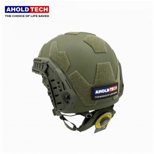 Ахолдтецх АТБХ-ФСФ-П02-РГ НИЈ ИИИА 3А тактички балистички ФАСТ СФ Хигх Цут непробојни шлем за војну полицију