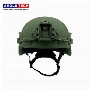 Aholdtech ATBH-M00-S03 NIJ IIIA 3A Тактик баллистик MICH Армия полициясе өчен түбән киселгән пуля үткәрми торган шлем.
