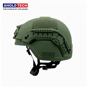 Aholdtech ATBH-M00-S03 NIJ IIIA 3A Tactical Ballistic MICH Low Cut Bulletproof Helmet vir Weermagpolisie