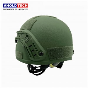 Aholdtech ATBH-M00-S03 NIJ IIIA 3A Tactical Ballistic MICH Low Cut Bulletproof Helmet ho an'ny polisy miaramila