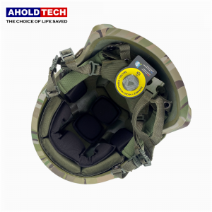 Aholdtech ATBH-FMT-P02-MC MultiCam NIJ IIIA 3A Tactical Ballistic FAST Maritime Super High Cut Bulletproof Helmet for Army Police