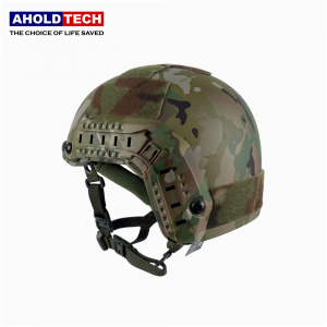 Aholdtech ATBH-FMT-P02-MC MultiCam NIJ IIIA 3A тактички балистички FAST Поморски шлем отпорен на куршуми со супер висока сечење за армиска полиција