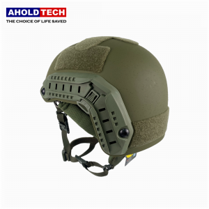 Aholdtech ATBH-FMT-P02-RG NIJ IIIA 3A Tactical Ballistic FAST Maritime Super High Cut Bulletproof Helmet para sa Army Police