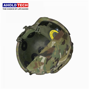 Ахолдтецх АТБХ-ФСФ-П02-ТАН НИЈ ИИИА 3А тактички балистички ФАСТ СФ Хигх Цут непробојни шлем за војну полицију