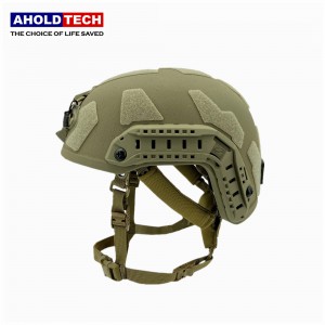 Aholdtech ATBH-FSF-P02-TAN NIJ IIIA 3A ยุทธวิธี Ballistic FAST SF High Cut Bulletproof หมวกนิรภัยสำหรับกองทัพตำรวจ