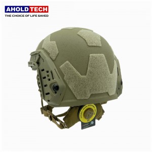 Aholdtech ATBH-FSF-P02-TAN NIJ IIIA 3A Taktischer Ballistischer FAST SF Hochgeschnittener kugelsicherer Helm für die Armeepolizei