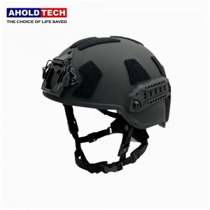 Aholdtech ATBH-FST-P02-BK NIJ IIIA 3A Tactical Ballistic FAST SENTRY Mid Cut Bulletproof Helmet for Army Police