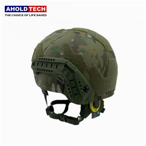 Aholdtech ATBH-FST-P02-MC Multicam NIJ IIIA 3A ยุทธวิธี Ballistic FAST SENTRY กลางตัด Bulletproof หมวกนิรภัยสำหรับกองทัพตำรวจ