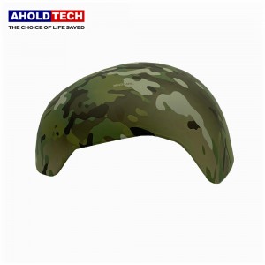 Aholdtech ATBH-FBA-S2-MC NIJ III Low Profile Ballistic Applique for Bulletproof Helmet bakeng sa Sepolesa sa Sesole
