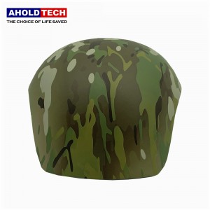 Aholdtech ATBH-FBA-S2-MC NIJ III Tsawg Profile Ballistic Applique rau Bulletproof Helmet rau Tub Ceev Xwm Tub Ceev Xwm