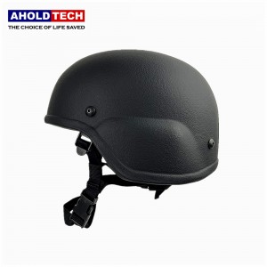 Aholdtech ATBH-M00-R01 NIJ IIIA 3A Tactical Ballistic MICH Low Cut Bulletproof Helmet for Army Police