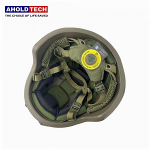 Aholdtech ATBH-M00-ER2-OD Russia Gost BR2 Tactical Ballistic MICH Low Cut Bulletproof Helmet bakeng sa Sepolesa sa Sesole