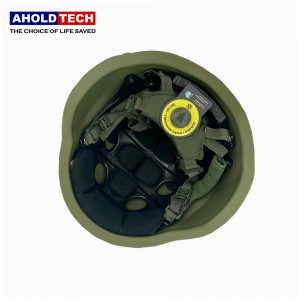 Aholdtech ATBH-M00-E02-RG NIJ III Enhanced Combat Ballistic MICH Low Cut skudsikker hjelm til hærpolitiet