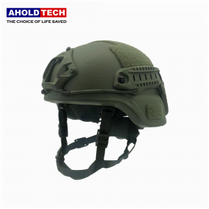 Aholdtech ATBH-M00-E01 NIJ III Enhanced Combat Ballistic MICH Low Cut Bulletproof Helmet for Army Police