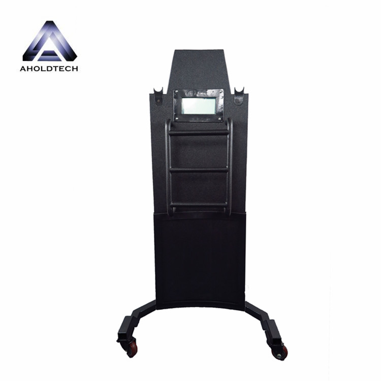 China New Arrival China Tactical Ballistic Shield - Steel Mobile Wheel Type Bulletproof  Shield NIJ III ATBS-W3S01 – Ahodtechph factory and manufacturers
