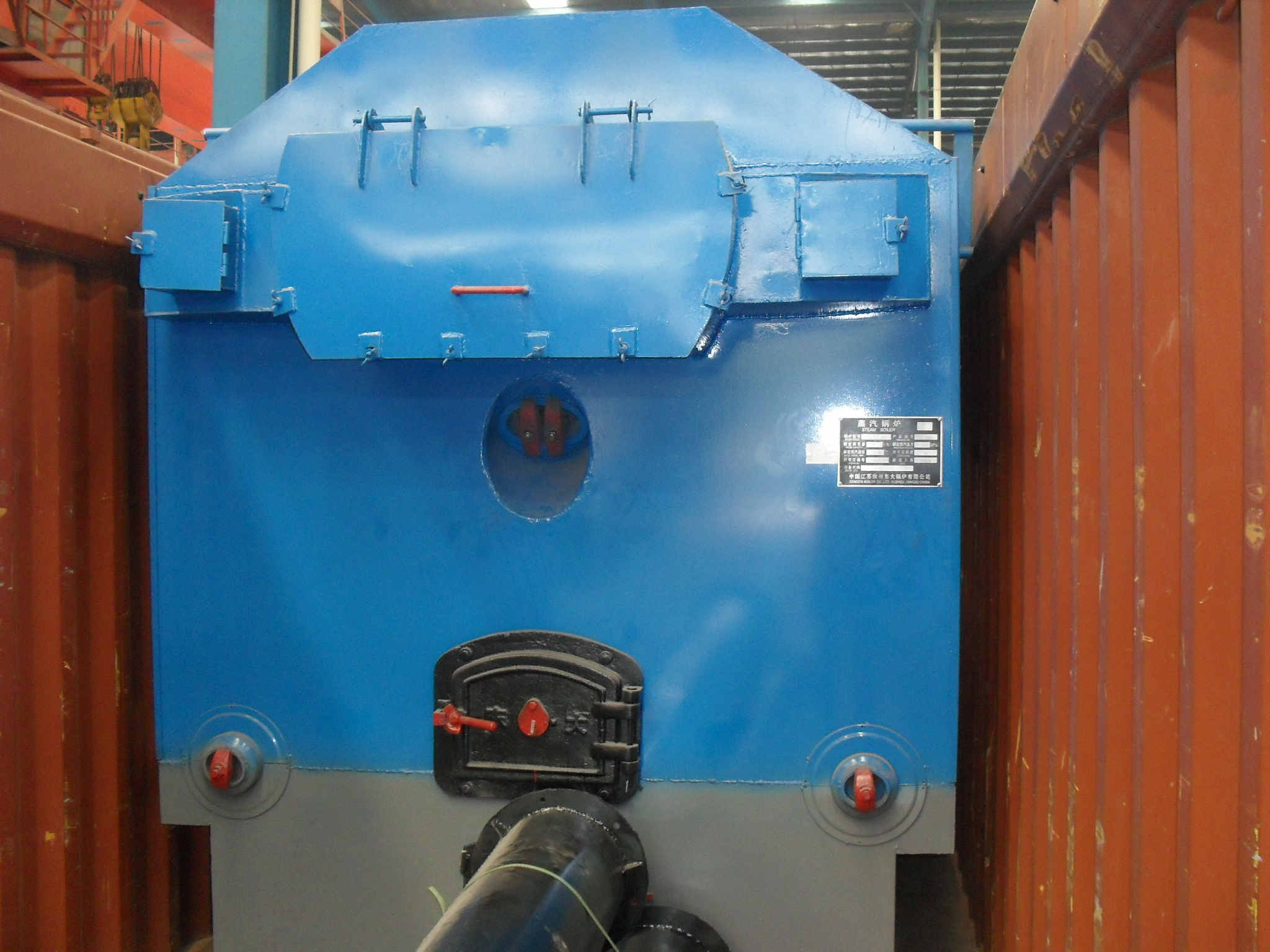 1T Biomass Boiler shipped to Cameroon