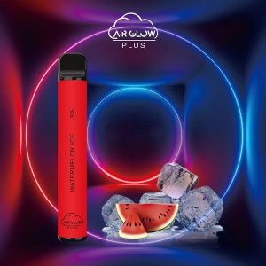 Short Lead Time for Wholesale Hookah Shisha Acrylic Disposable Portable Hookah Apple Shape Accessories with Hose LED Glowing Electric Wookah