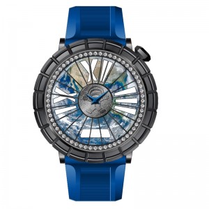 2023 OEM fashion mem quartz watch triple dial in one watch MW2027G
