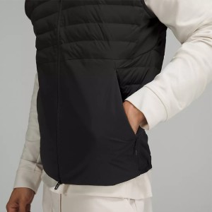 Men Goose Down Vest with Waterproof zipper Lightweight Warm Windproof