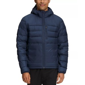 Men Hooded Down Jacket Custom Print Logo Comfortable 100% Polyester New Fashionable