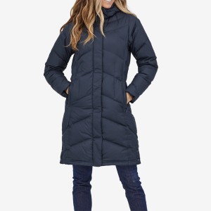 Latest design plus size coats long style winter coat puffer jacket Welted handwarmer pockets Cheep Price