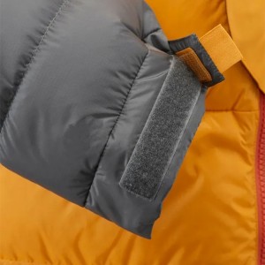 Contrast Colors Men Cotton Down Coat Adjustable Button High Quality Manufaturer