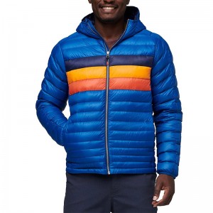 Men’s Hooded Down Jacket Mixed Colors 100...